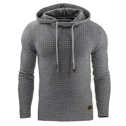 Men's hoodie sweater in various colors and sizes, made from 65% cotton and 35% polyester blend