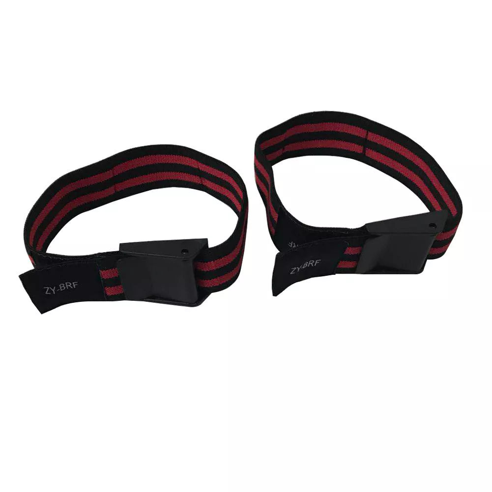 Blood Flow Restriction Training Belt with natural latex wire elastic band for effective workouts