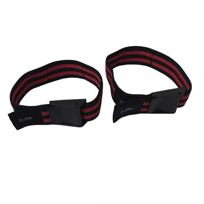 Blood Flow Restriction Training Belt with natural latex wire elastic band for effective workouts