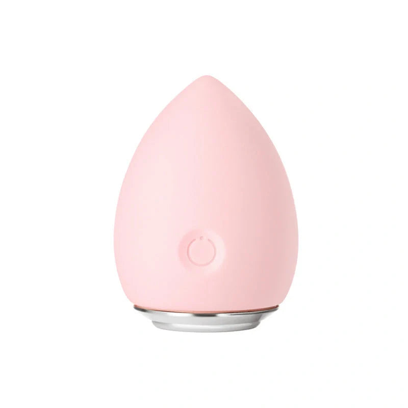 Electronic Cleansing Egg in pink and blue for deep skin cleansing