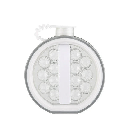 2-in-1 Portable Ice Bottle and Cold Kettle in light gray and blue colors