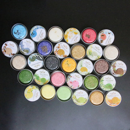 Natural Plant Shampoo with essential oils for healthy hair care