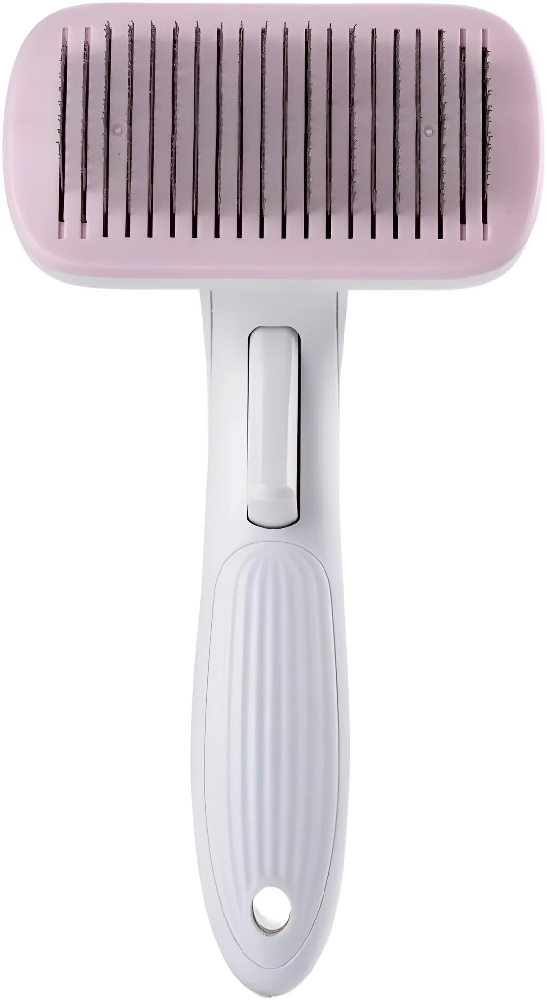Automatic pet hair removal comb for dogs and cats with one-click needle technology