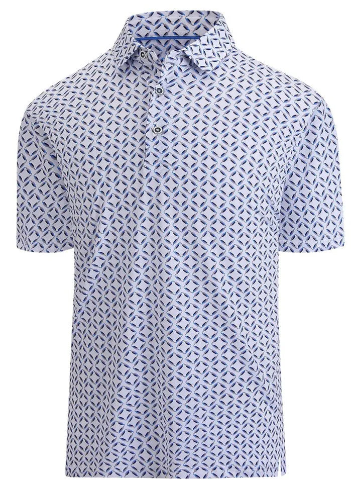 Men's 3D printed short sleeve T-shirt in Japanese retro style with zipper decoration on front.