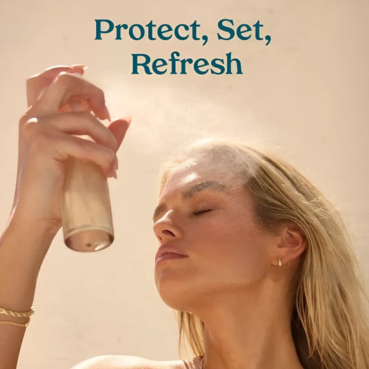 75ml hydrating face mist spray bottle with spray nozzle applicator for skin toner application