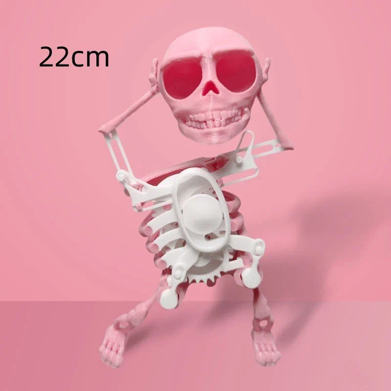 Customizable 3D Skull Desk Toy - Unique Gothic-Inspired Office Accessory for Stress Relief