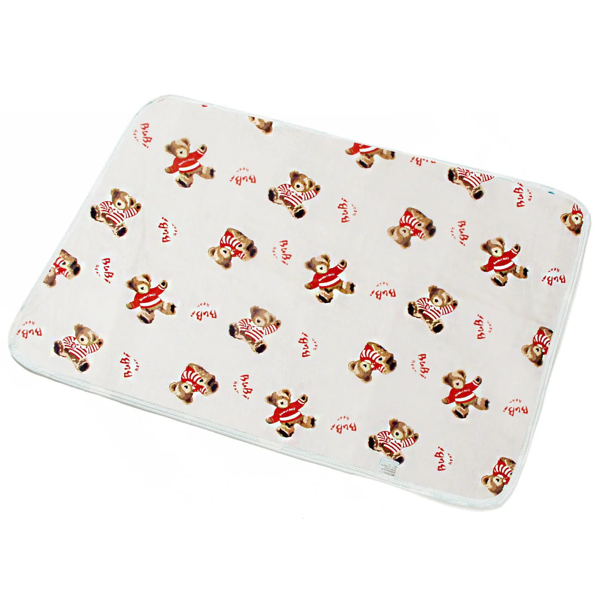 Cotton cartoon waterproof baby changing pad with multiple patterns