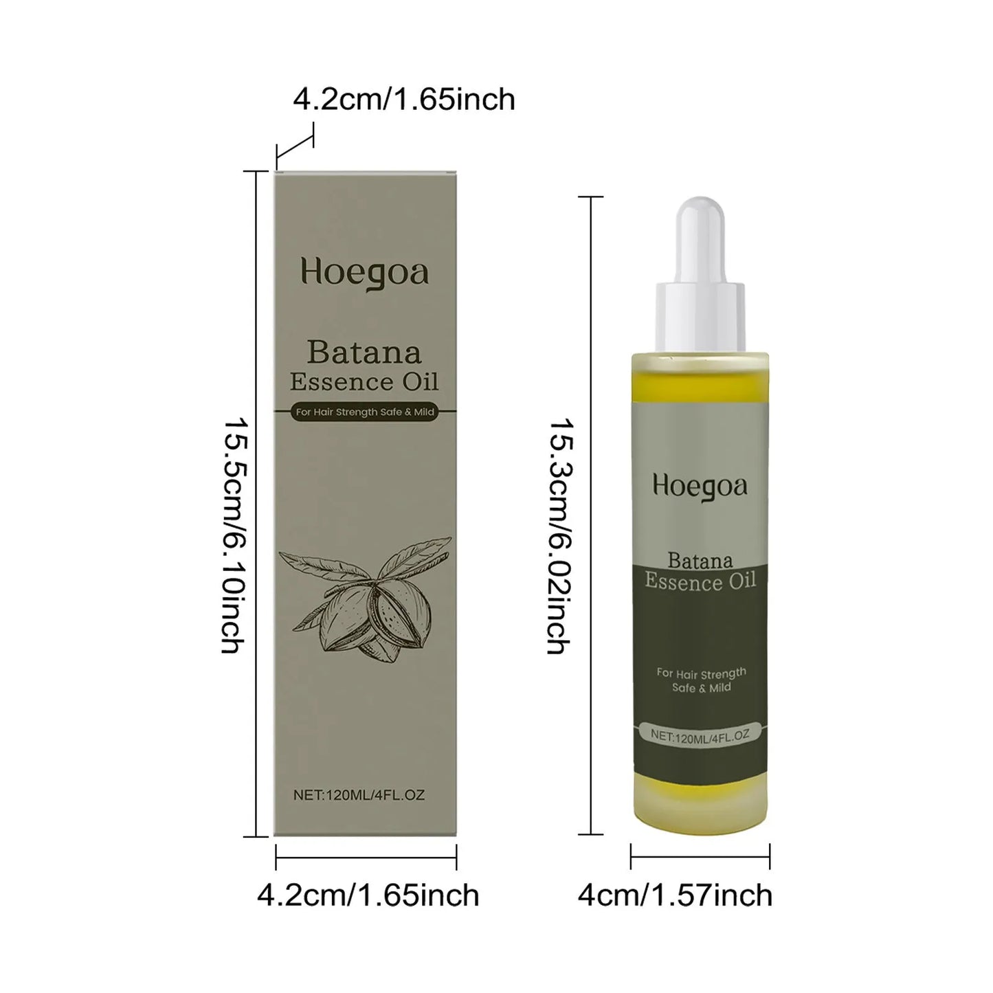 120ml bottle of Scalp Massage Daily Hair Oil with ginger root and rosemary oils for hair nourishment