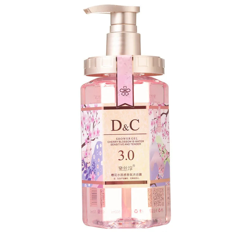 Sakura shampoo, hair conditioner and shower gel 500ml wash nursing suite set