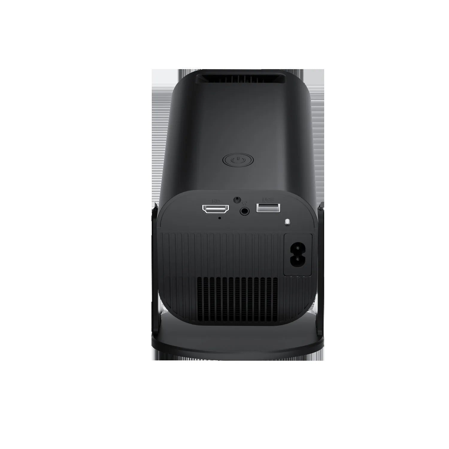 P330 portable mini projector in black or white with remote control and 1280x720 resolution display