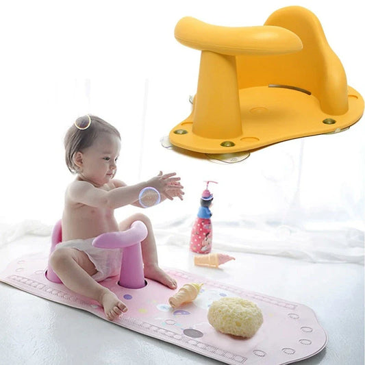 Anti-Slip Bathtub Safety Chair for Infants and Toddlers - Secure Bath Time Fun
