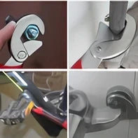 Smartest Snap Grip Set showing 12 components with adhesive bases and adjustable arms for mobile device mounting