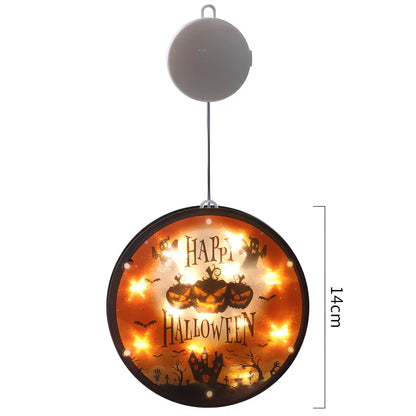 Halloween LED modelling lantern with 160mm PVC shell and atmospheric glow