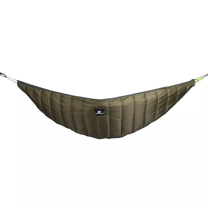Lightweight full-length hammock with 200g hollow cotton filling for winter outdoor use