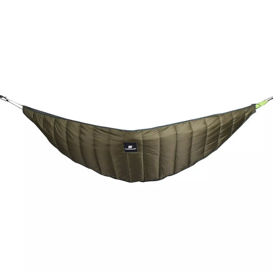 Lightweight full-length hammock with 200g hollow cotton filling for winter outdoor use