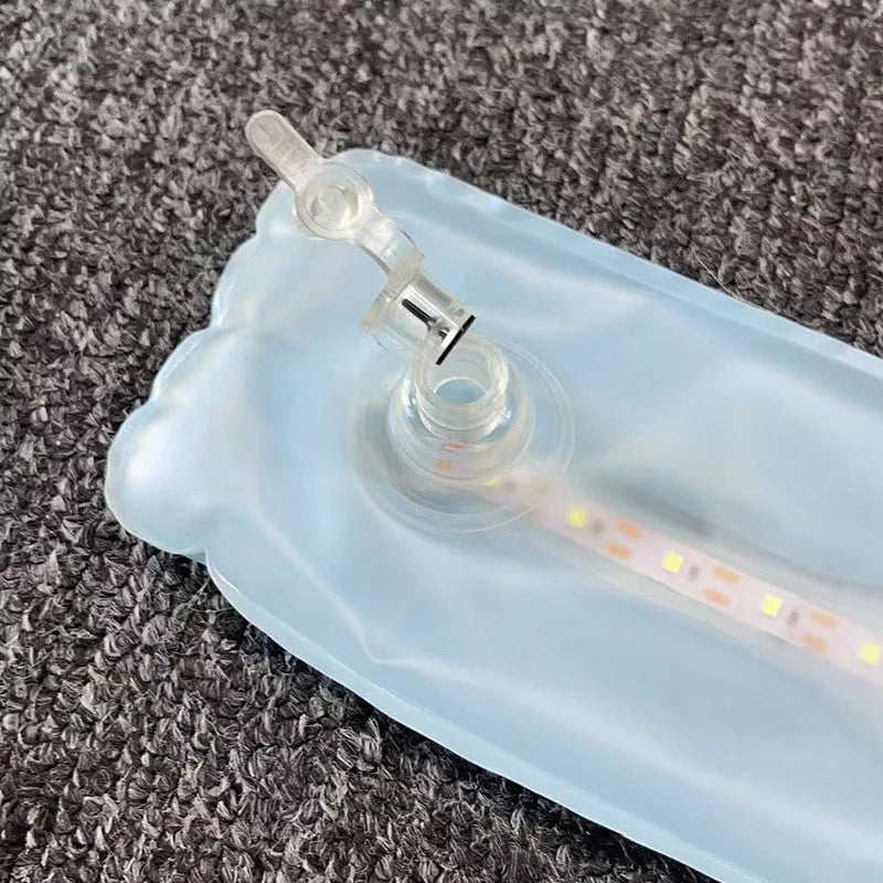 Portable Inflatable Folding Lamp with USB Charging for camping and outdoor activities