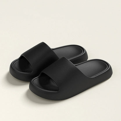 Cozy EVA foam slippers in a variety of vibrant colors with thick, cushioned soles and a slip-resistant design for comfortable indoor wear