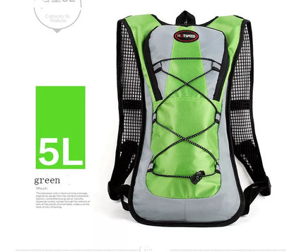 Lightweight waterproof outdoor sports backpack in selected color for running and off-road riding