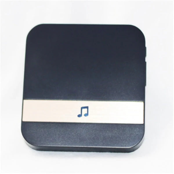 Light reminder wireless doorbell in black and white with app pairing