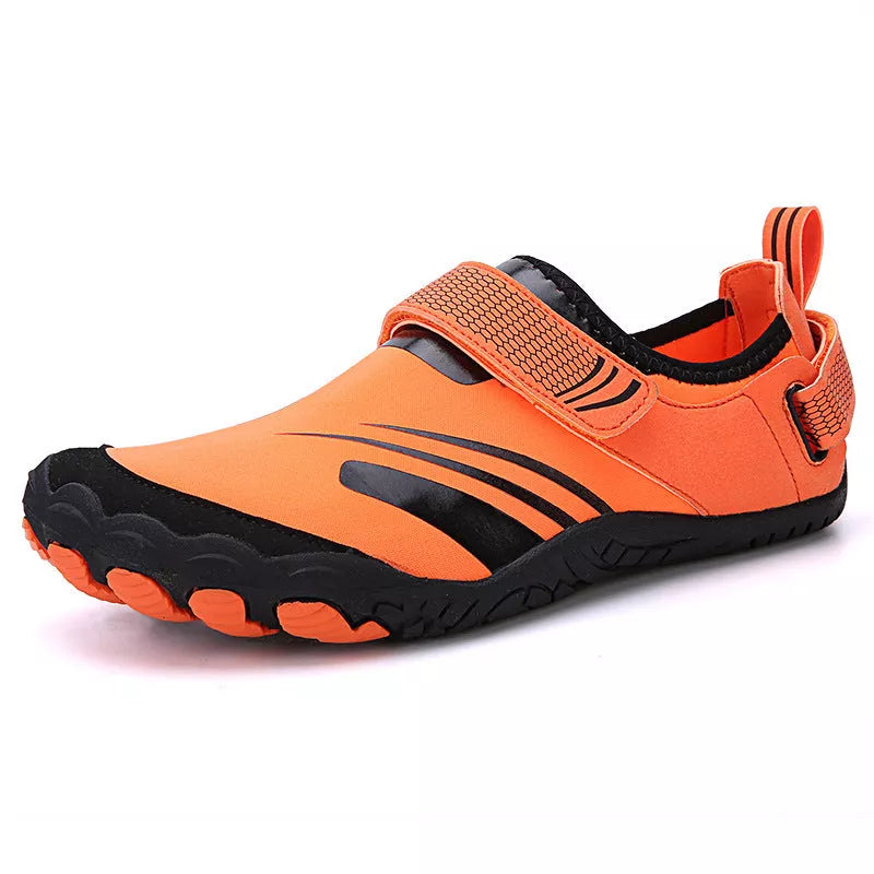 Men's multi-sport shoes in various colors for mountaineering, rock climbing, and cycling