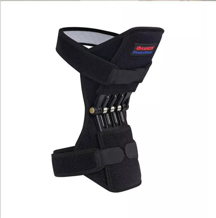 Adjustable Knee Booster with carbon steel spring for enhanced leg strength