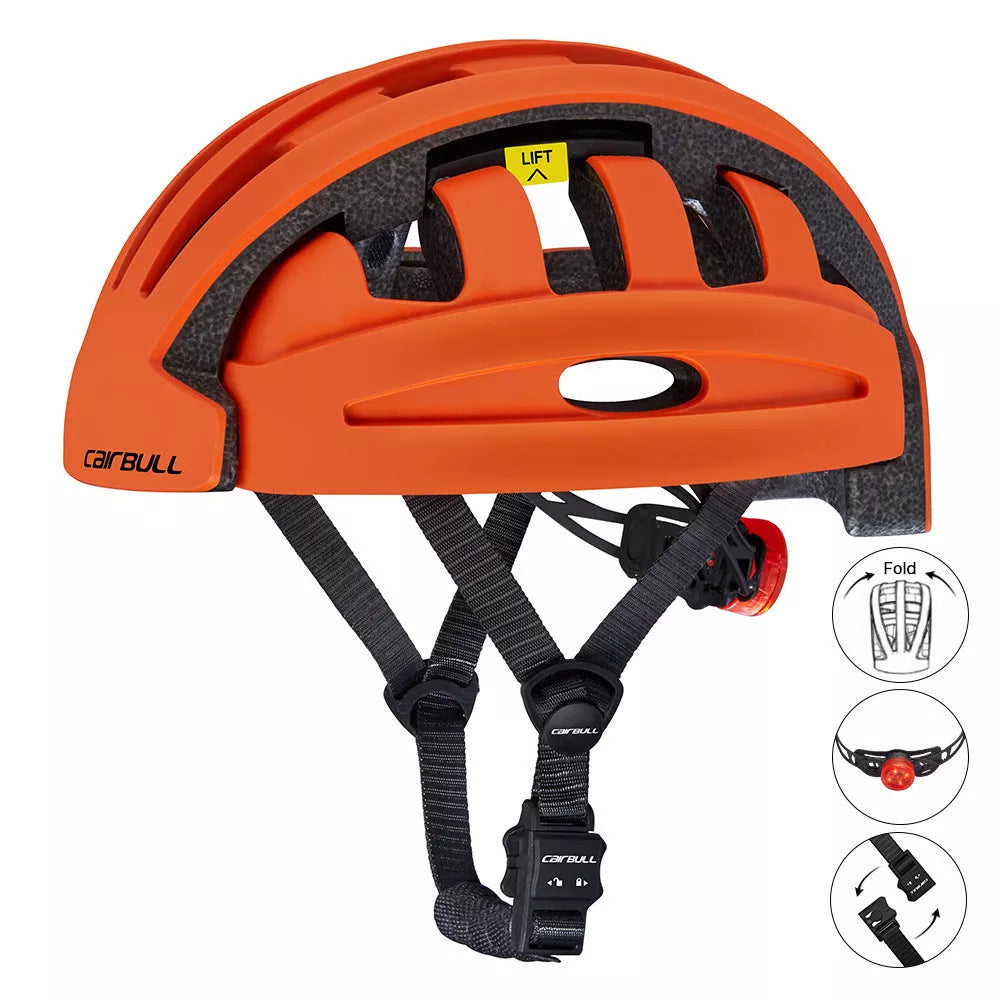 Cairbull FIND 2019 Folding Cycling Helmet in various colors with ventilation holes