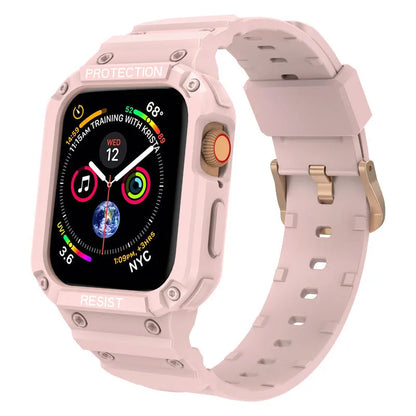 Soft TPU Apple Watch Series 8 compatible sport strap in multiple colours for 38mm and 42mm models