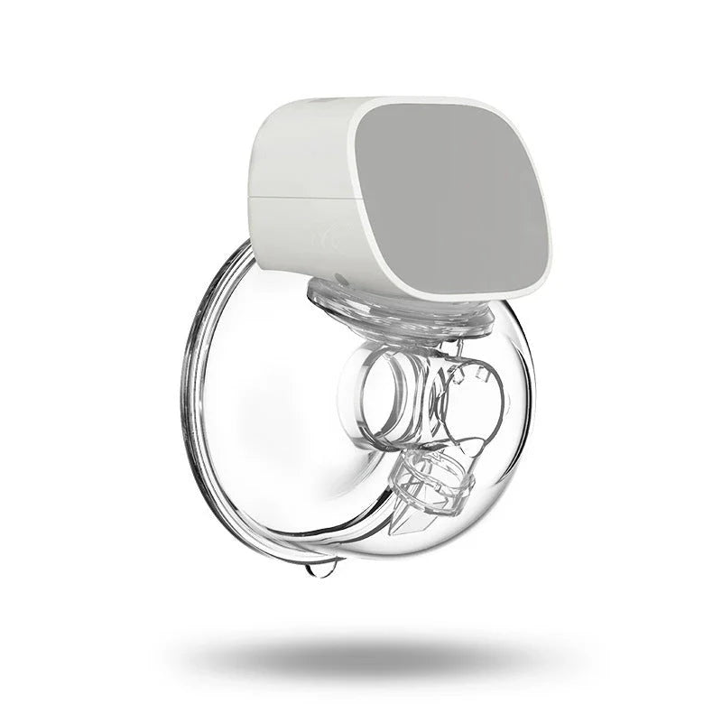 Hands-free, rechargeable electric breast pump with wearable design, quiet operation, and USB charging for busy moms