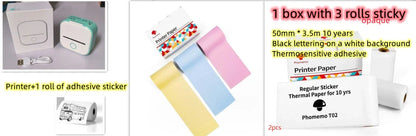 Portable Thermal Label Printer with Bluetooth Connectivity for Home, Office, and Small Business Organization