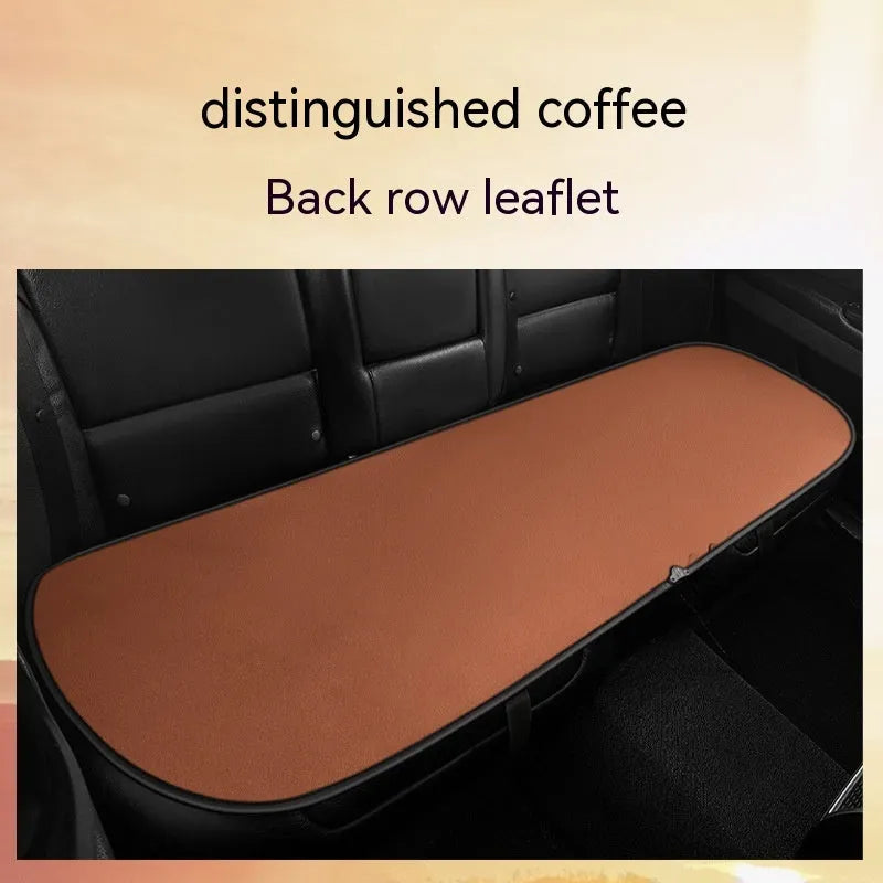 Auto heating cushion for car seats with cotton filler in beige, black, and coffee colour options