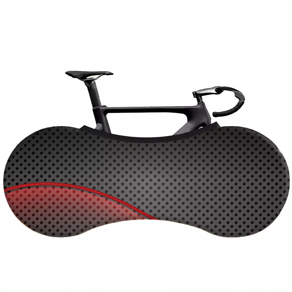 Customizable bicycle tyre cover with super elasticity for durable tyre protection