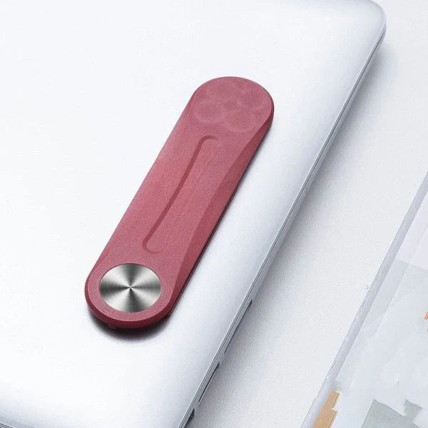 Aluminum alloy mobile phone holder with flexible, retractable design for hands-free use