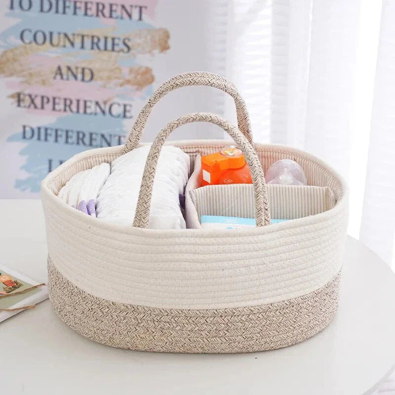 Hhomeenjoy Eco-Friendly Infant & Kitchen Multi-Use Storage Basket