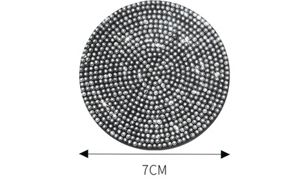 Bling Car Coasters with Crystal Rhinestones for Universal Cup Holders - Elevate Your Driving Experience