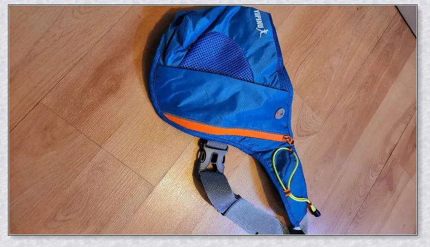Adjustable Running Water Bottle Waist Pack with Reflective Safety Tabs and Multiple Pockets