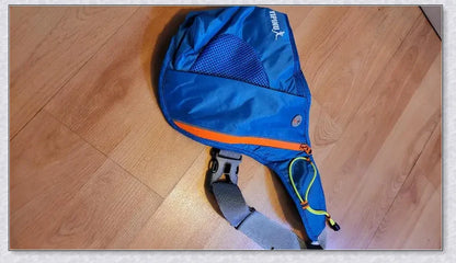 Adjustable Running Water Bottle Waist Pack with Reflective Safety Tabs and Multiple Pockets