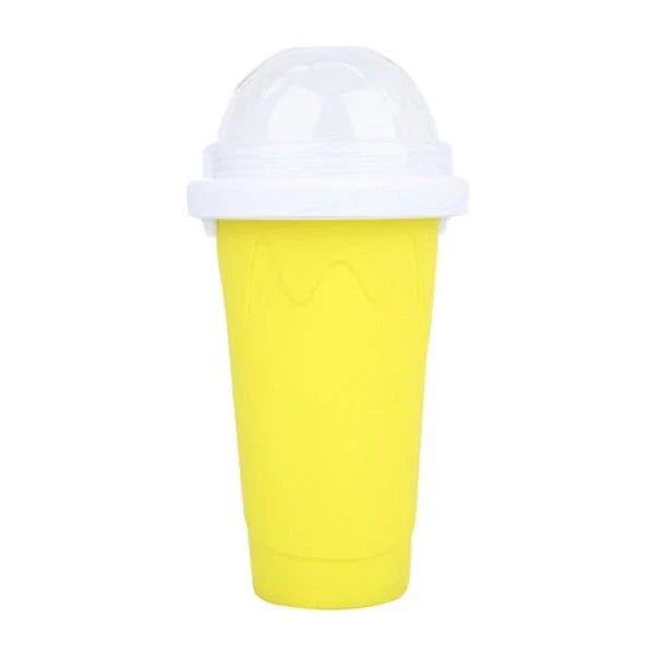 Frozen Brews Slushy Cup - Turn any drink into a delightful frozen treat in minutes with this durable, easy-to-use silicone cup