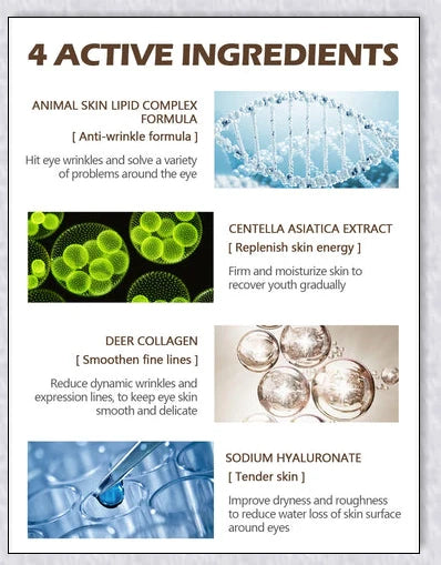 Magic Eye Cream that instantly reduces bags, dark circles, and wrinkles in just 28 seconds for youthful, radiant under-eye skin