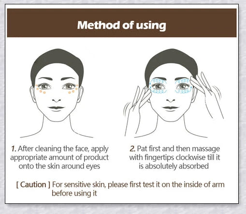 Magic Eye Cream that instantly reduces bags, dark circles, and wrinkles in just 28 seconds for youthful, radiant under-eye skin