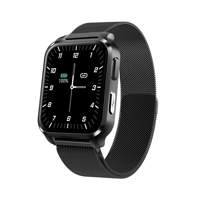 Hhomeenjoy ECG Body Temperature Heart Rate Blood Pressure Oxygen Weather Music Sports Smartwatch