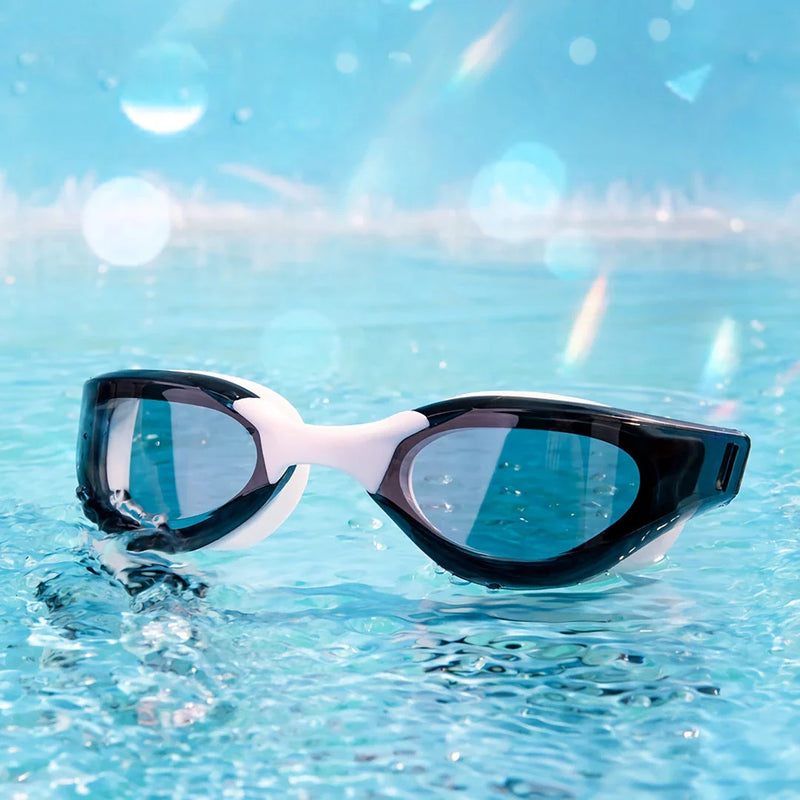Hhomeenjoy Professional Waterproof Anti-Fog UV-Protective Swimming Goggles