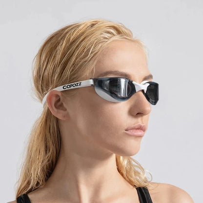 Professional Waterproof Anti-Fog UV-Protective Swimming Goggles with Comfortable Fit and Durable Construction