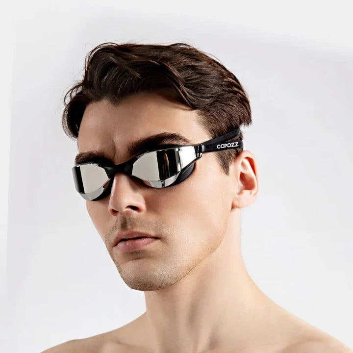 Professional Waterproof Anti-Fog UV-Protective Swimming Goggles with Comfortable Fit and Durable Construction