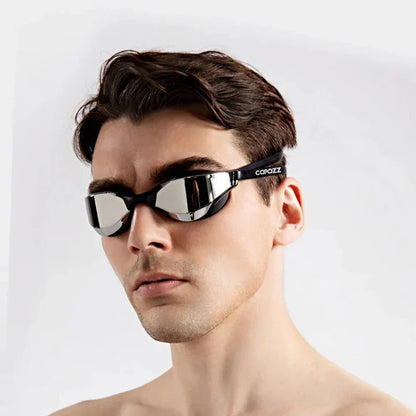 Professional Waterproof Anti-Fog UV-Protective Swimming Goggles with Comfortable Fit and Durable Construction