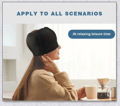 Adjustable, comfortable migraine relief hat with cold therapy to soothe headache pain