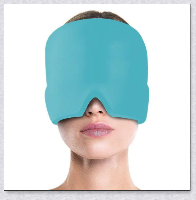 Adjustable, comfortable migraine relief hat with cold therapy to soothe headache pain