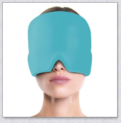 Adjustable, comfortable migraine relief hat with cold therapy to soothe headache pain