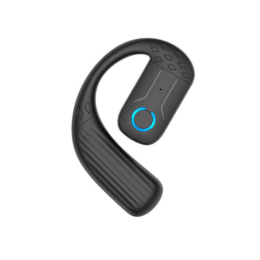 B01 Bluetooth headset with ear hook design featuring bone conduction technology, 10-metre wireless range, and over 8 hours of battery life for sports and daily use