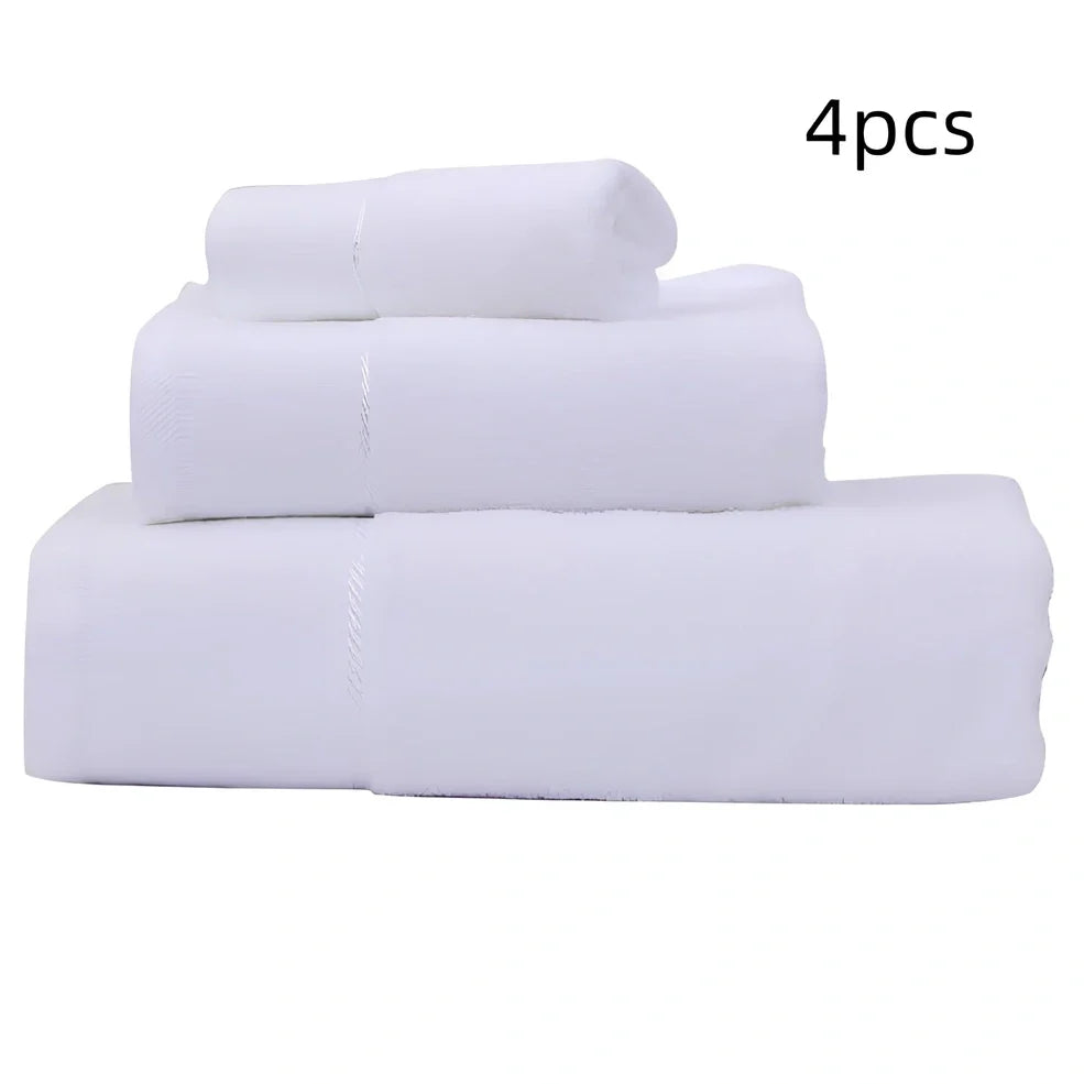 70x140cm cotton bath towel in blue with plush texture from combed yarn construction