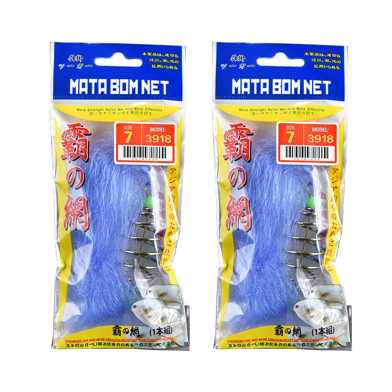 Hand throw fishing cast net with nylon mesh and metal weights, shown in multiple size options.